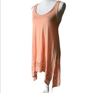 NWOT Sun & Shadow Long Tank/Tunic or Swim Cover
